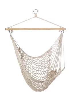 Cheapest ❤️ Zingz & Thingz Gray Hammock Chair With Fringe Trim 👍 -Cheap Joyland Shop Belk 1004