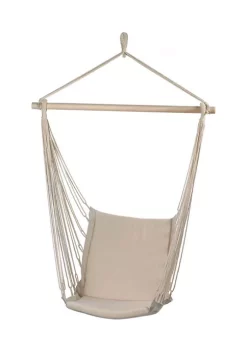 Cheapest ❤️ Zingz & Thingz Gray Hammock Chair With Fringe Trim 👍 -Cheap Joyland Shop Belk 1011