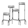 Best deal ⭐ Zingz & Thingz Four-Tier Plant Stand Screen 9x6.5x24.75" ⭐