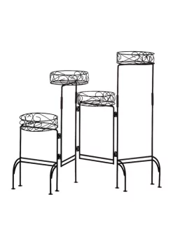 Best deal ⭐ Zingz & Thingz Four-Tier Plant Stand Screen 9x6.5x24.75" ⭐