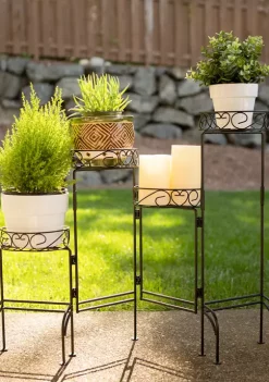 Best deal ⭐ Zingz & Thingz Four-Tier Plant Stand Screen 9x6.5x24.75" ⭐ -Cheap Joyland Shop Belk 1025