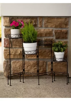 Best deal ⭐ Zingz & Thingz Four-Tier Plant Stand Screen 9x6.5x24.75" ⭐ -Cheap Joyland Shop Belk 1026