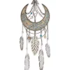 Brand new 😍 Zingz & Thingz Crescent Moon Dreamcatcher Wall Décor 10.5x0x28.5" ❤️