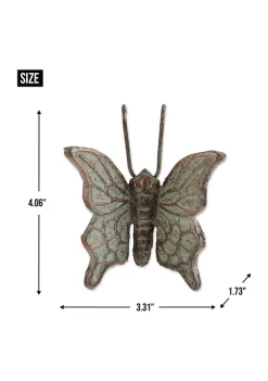 Top 10 🔔 Zingz & Thingz Butterfly Cast Iron Pot Hanger (Set of 4) 🧨 -Cheap Joyland Shop Belk 1067