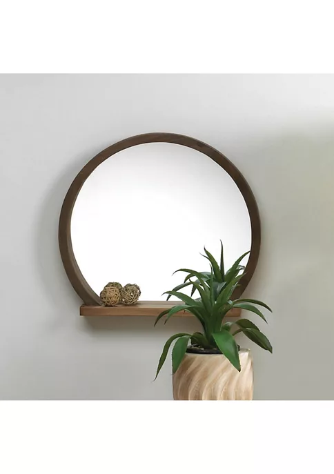 Brand new π₯ Zingz & Thingz Round Wooden Mirror with Shelf 17.75x2.75x16" π€© 5 Brand new π₯ Zingz & Thingz Round Wooden Mirror with Shelf 17.75x2.75x16" π€© - Image 5