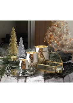 Best deal 🤩 Zingz & Thingz MEDIUM GOLD GLITTER TREE 🌟 -Cheap Joyland Shop Belk 1189