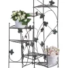 Discount ✔️ Zingz & Thingz Ivy Design Staircase Plant Stand 🛒