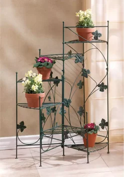 Discount ✔️ Zingz & Thingz Ivy Design Staircase Plant Stand 🛒 -Cheap Joyland Shop Belk 1214