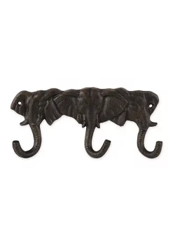 Hot Sale 🔔 Zingz & Thingz Triple Elephant Wall Hook ❤️