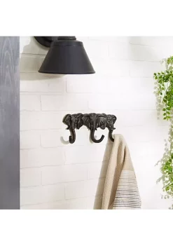 Hot Sale 🔔 Zingz & Thingz Triple Elephant Wall Hook ❤️ -Cheap Joyland Shop Belk 1219