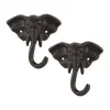 Top 10 🌟 Zingz & Thingz Elephant Wall Hook (Set of 2) ⌛