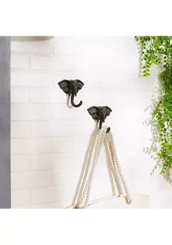 Top 10 🌟 Zingz & Thingz Elephant Wall Hook (Set of 2) ⌛ -Cheap Joyland Shop Belk 1224
