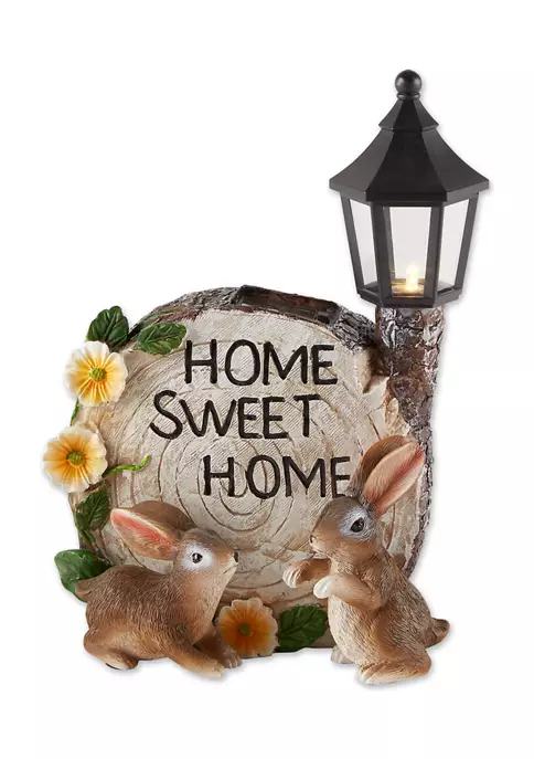 Flash Sale π Zingz & Thingz Solar Home Sweet Home Bunnies 7x4.25x9.75" π 1 Flash Sale π Zingz & Thingz Solar Home Sweet Home Bunnies 7x4.25x9.75" π
