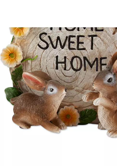 Flash Sale π Zingz & Thingz Solar Home Sweet Home Bunnies 7x4.25x9.75" π 4 Flash Sale π Zingz & Thingz Solar Home Sweet Home Bunnies 7x4.25x9.75" π - Image 4
