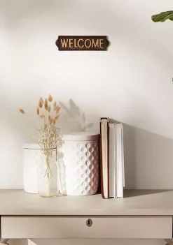 Deals 🔔 Zingz & Thingz Welcome Cast Iron Sign ❤️ -Cheap Joyland Shop Belk 1323