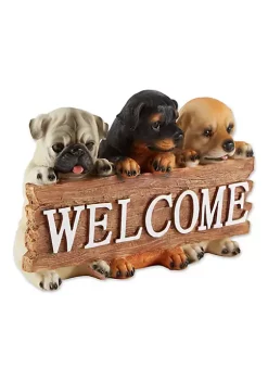 Budget 🔥 Zingz & Thingz Puppy Welcome Sign 9.5x4x6.5” 🔥 -Cheap Joyland Shop Belk 1397