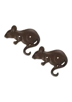 Best Sale 🛒 Zingz & Thingz Mouse Wall Hook (Set of 2) 😍