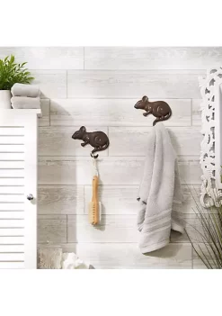Best Sale 🛒 Zingz & Thingz Mouse Wall Hook (Set of 2) 😍 -Cheap Joyland Shop Belk 1411