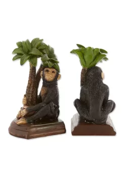 Cheapest 🌟 Zingz & Thingz MONKEY BOOKENDS ⌛ -Cheap Joyland Shop Belk 1451