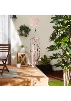 Outlet ✔️ Zingz & Thingz Rooster Bell Wind Chimes 4.75x4.75x35" 🌟 -Cheap Joyland Shop Belk 1469