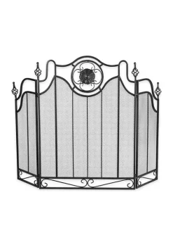 Discount 👏 Zingz & Thingz Tuscan-Design Fireplace Screen 22.12x10.62x30.62" 👏