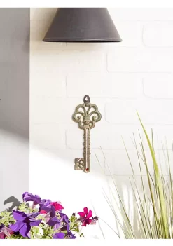 Flash Sale ⭐ Zingz & Thingz Antique Key Cast Iron Thermometer 🧨 -Cheap Joyland Shop Belk 1524