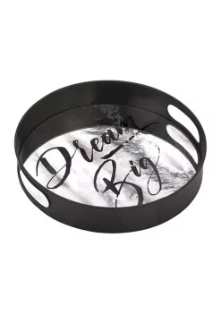 Outlet 🛒 Zingz & Thingz Nikki Chu Positano Dream Big Mirror Tray 🌟