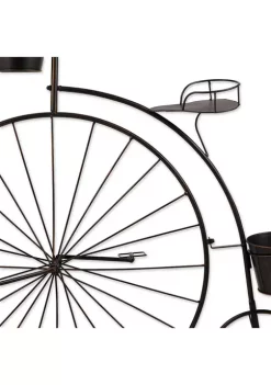 Brand new ❤️ Zingz & Thingz White Bicycle Planter 20.75x10x14.12” 👍 -Cheap Joyland Shop Belk 1615