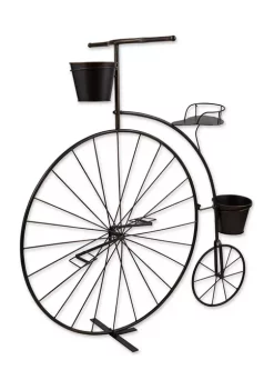 Brand new ❤️ Zingz & Thingz White Bicycle Planter 20.75x10x14.12” 👍 -Cheap Joyland Shop Belk 1616