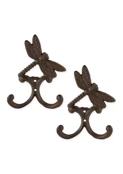Buy 🎁 Zingz & Thingz Dragonfly Wall Hook (Set of 2) ⭐ -Cheap Joyland Shop Belk 1692