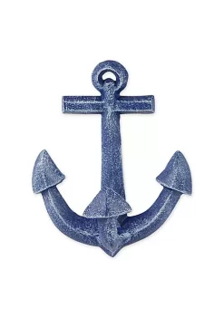 Best Pirce 🥰 Zingz & Thingz Blue Anchor Wall Hook 😉