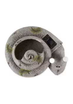Outlet 🛒 Zingz & Thingz Snail Planter with Solar Lights, 10.75x9x4-inch 🛒 -Cheap Joyland Shop Belk 1715