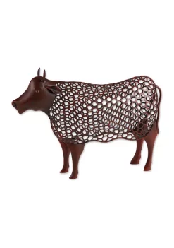 Promo 🛒 Zingz & Thingz Chicken Wire Cow Sculpture 🎉