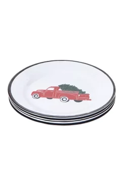 Hot Sale 🔔 Joyland Holiday Salad Plate Set 😀 -Cheap Joyland Shop Belk 178
