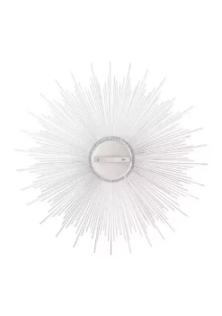 Brand new ✔️ Zingz & Thingz Silver Rays Mirror 33x33" 🥰 -Cheap Joyland Shop Belk 1788