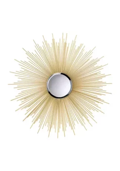 Brand new ✔️ Zingz & Thingz Silver Rays Mirror 33x33" 🥰 -Cheap Joyland Shop Belk 1791