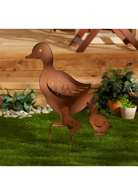 Outlet π Zingz & Thingz Duck Family Garden Stake π 4 Outlet π Zingz & Thingz Duck Family Garden Stake π - Image 4