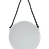 Best reviews of ✨ Zingz & Thingz Hanging Mirror with Faux Leather Strap 15.75x1x27.75” ✔️