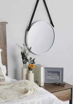 Best reviews of ✨ Zingz & Thingz Hanging Mirror with Faux Leather Strap 15.75x1x27.75” ✔️ -Cheap Joyland Shop Belk 1874