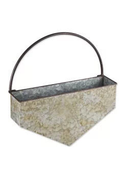 Budget ❤️ Zingz & Thingz Diamond Galvanized Wall Planter 🤩