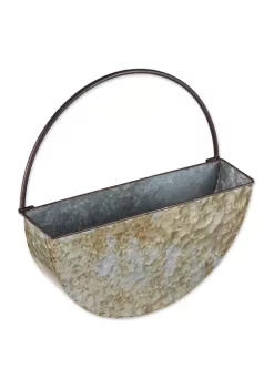 Cheapest 👏 Zingz & Thingz Round Galvanized Wall Planter 🥰