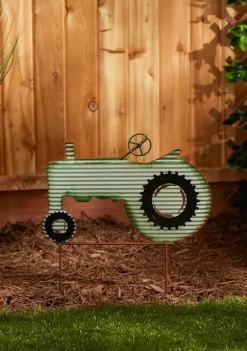 Promo 🔔 Zingz & Thingz Tractor Garden Stake 🤩 -Cheap Joyland Shop Belk 1973