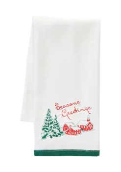 Coupon 🔥 Joyland Seasons Greetings Kitchen Towel 🌟