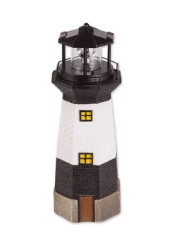 Best Pirce 🧨 Zingz & Thingz Spinning Solar Powered Light house 5.12x5.12x15.25" 😀 -Cheap Joyland Shop Belk 296
