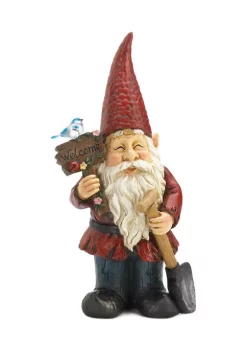 Flash Sale 🔔 Zingz & Thingz Gnome With Flower Pot Solar Statue 😉 -Cheap Joyland Shop Belk 311