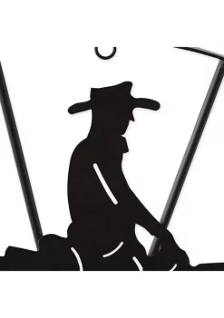 Budget 😍 Zingz & Thingz Cowboy Welcome Wheel Sign 23.75x0.75x23.75" 🎁 -Cheap Joyland Shop Belk 348