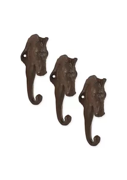 Best Sale 🎁 Zingz & Thingz Horse Wall Hook (Set of 3) ✔️ -Cheap Joyland Shop Belk 376