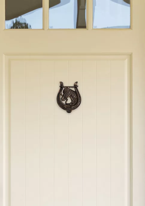 Hot Sale π Zingz & Thingz Horseshoe Cast Iron Door Knocker π 5 Hot Sale π Zingz & Thingz Horseshoe Cast Iron Door Knocker π - Image 5
