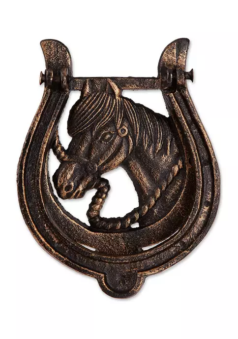 Hot Sale π Zingz & Thingz Horseshoe Cast Iron Door Knocker π 6 Hot Sale π Zingz & Thingz Horseshoe Cast Iron Door Knocker π - Image 6