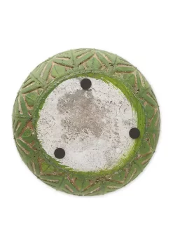 Deals 🎉 Zingz & Thingz Greek Leaf Cement Flower Pot (Set of 2) ✨ -Cheap Joyland Shop Belk 422